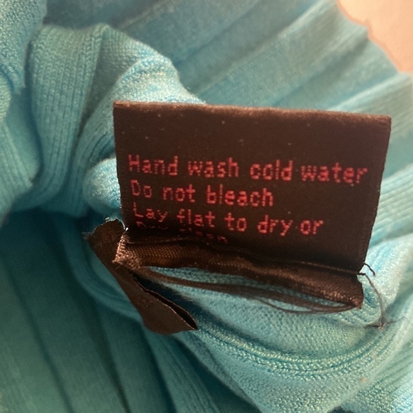 VINTAGE Y2K FONTANA DIAMOND ZIP FRONT TEAL RIBBED TANK - Picture 4 of 6